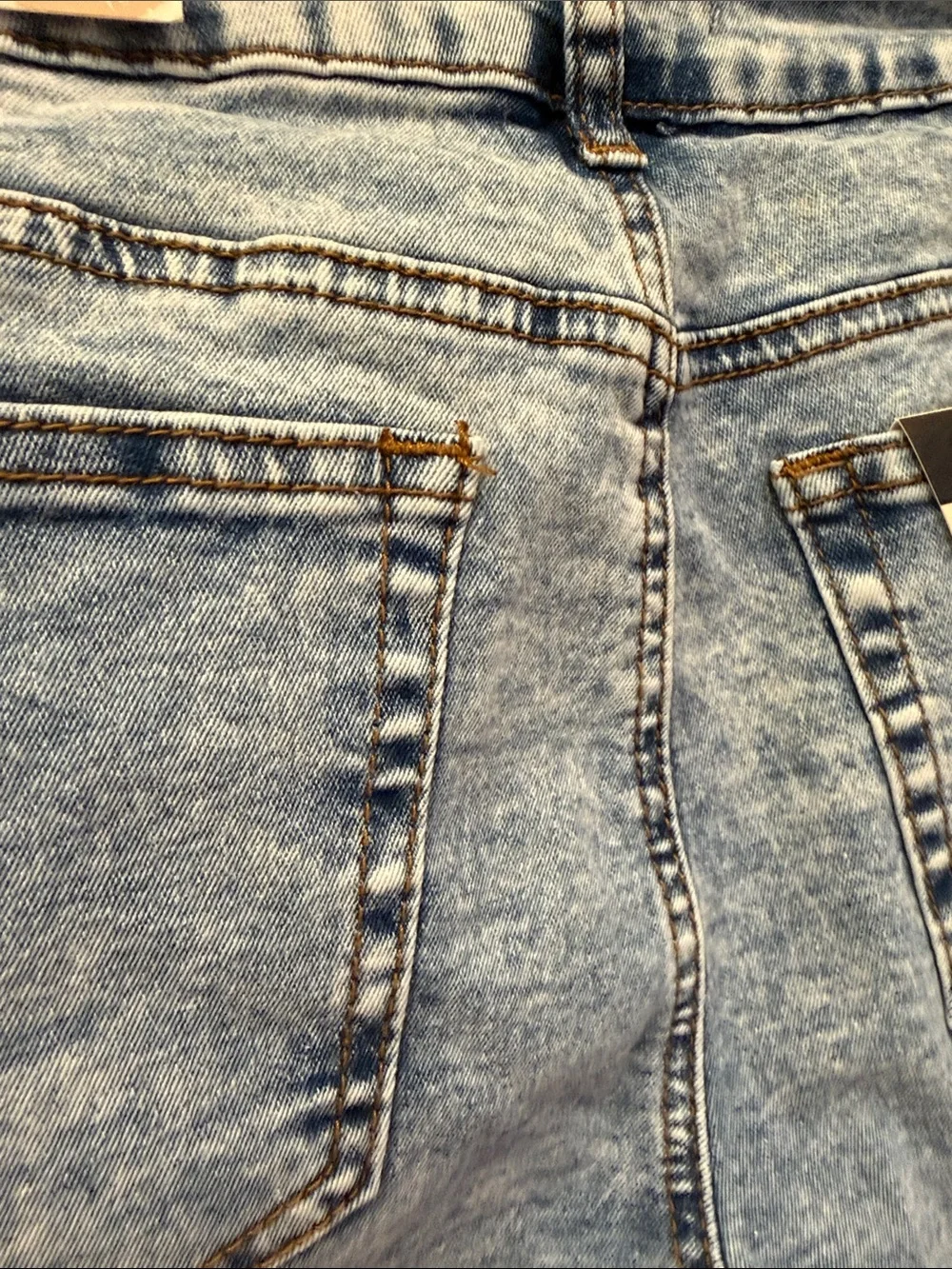 Embroidered Floral Light Wash Women’s Jeans